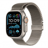 Apple Watch Ultra 2 GPS + Cellular 49mm Natural Titanium Case with Natural Titanium Milanese Loop - M MX5R3CS-A