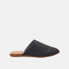 Toms Dámske čierne papuče TOMS Leather Jutti Mule