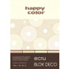 Blok s farebnými papiermi A4 Deco 170 g ecru odtiene