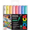 POSCA akrylový popisovač PC-1M sada pastelových farieb 8 kusov (14594)