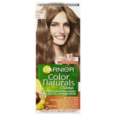 Garnier Color Naturals Créme permanentná žiarivá farba na vlasy 40 ml odtieň 7,00 natural blond pre ženy