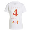 adidas Spain Euro Winners dámske tričko White 10 (S)