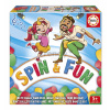 Rodinná hra Rovnováha s penovými valcami Spin & Fun Educa pre 2-4 hráčov v španielčine, angličtine, francúzštine a portugalčine od 5 rokov