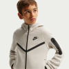 Nike Sportswear Tech Fleece Full-Zip Hoodie Juniors Cream 7-8 rokov