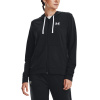 Under Armour Rival Terry FZ Hoodie-BLK W 1369853-001 - black XS