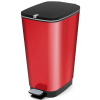KIS CHIC BIN L 50L Odpadkový kôš 29 x 44,5 x 60,5 cm red metal