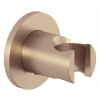 Kludi A-Qa - Držiak sprchy, kefovaný bronz 65557N1-00