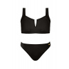 Dámske dvojdielne plavky S1011PM4 Panama 4 Black - Self XL