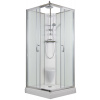 ARTTEC SMARAGD 90 x 90 cm - Termálny sprchový box model 7 hroznové sklo PAN04611