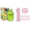 Balóniky s héliom Helium sada 1. narodeniny veľká - oslava holka - 400 L (8595596319930)