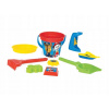Wader Sada na piesok 6 ks Paw Patrol / Tlapková patrola 23x35x21 cm