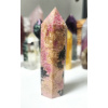 Brazília Rodonit obelisk A (7,5 cm)