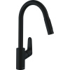 Hansgrohe Focus kuchynská batéria stojánková čierna 31815670