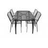 ROJAPLAST Set záhradného nábytku ZWMT-24 záhradný stôl 1 + 4 záhradné stoličky ZWMC-19