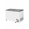 TEFCOLD Pultová mraznička prosklené rovné víko | ARO 501/2 Grey Edge
