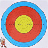 Papierový terč priemer 500 mm
