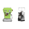 Ascaso Dream PID, Fresh Pistachio + Eureka Mignon Specialita, NX black