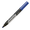 CENTROPEN 8576 Permanent Marker, permanentný popisovač, šírka stopy 1-4,6mm, zrezaný hrot, modrý