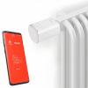 TERMA VAZ Termostatická hlavica SMART WI-FI Farba predná + bočný chránič: biela - čierna
