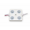 Ledco LED Modul 4x LED 12VDC,1.4W, 160°, IP65 88-98lm 42x38x5mm, rozostup modulov 21.5cm