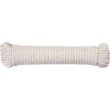 Šnúra na prádlo Cloth-Line L-20 m/4 mm, Bavlna, biela