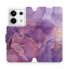 Flipové pouzdro Mobiwear - Xiaomi Redmi Note 13 Pro 5G / Poco X6 5G - VP20S Fialový mramor (Knížkové flip pouzdro, obal, kryt na mobil Xiaomi Redmi Note 13 Pro 5G / Poco X6 5G - VP20S Fialový mramor,