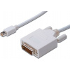 PremiumCord Mini DisplayPort - DVI kabel M/M 2m kportadmk02-02