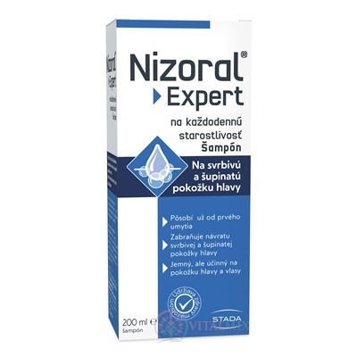 Nizoral Expert šampón na každodennú starostlivosť 200 ml