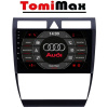 TomiMax AUDI A6 Android 14 autorádio s WIFI, GPS, USB, BT HW výbava: 8 Core 4GB+64GB PX HIGH