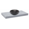 Naturel Deska pod umyvadlo bez umyvadla Dolce 70x8x50 cm beton mat DO7050BE