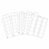 OPTIMA listy na mince Optima: Mix -1x 42, 27, 20 a 2x 34