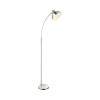 Stojaca lampa Globo 24703SN Anita E27 40 W 155 cm chróm