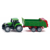 Siku Blister Traktor s univerzálnou vlečkou 1:87