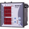 ENTES EPM-06-96 digitálny panelový merač, Programovateľný trojfázový vstavaný striedavý multimeter EPM-06-96, Napätie, prúd, frekvencia, prevádzkové hodiny,; EPM-06-96