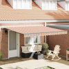 zahrada-XL Zatemniteľná markíza Viacfarebný 400 × 300 cm látka 3330565