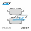 MTZ Brzdové doštičky DP001-STA - zmes Standard