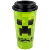 Stor Plastový termo pohár s vrchnákom MINECRAFT 02189 520 ml