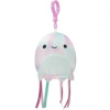 Squishmallows - 9 cm Clip On plyšák - Tie Dye Jellyfish