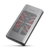 AXAGON EEM2-20GD, USB-C 20Gbps externý box pre dvoch M.2 NVMe SSD s funkciou klonovania EEM2-20GD