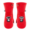 Chlapčenské lyžiarské rukavice Poivre Blanc W20 0973 BBBY SKI - červená 116