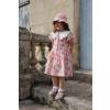Dievčenské bavlnené šaty Konges Sløjd COEUR COLLAR DRESS GOTS ružová farba, mini, áčkový strih, KS102649 122-128