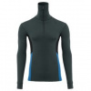Aclima WarmWool polo M's green gables corsair jet black