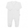 NEW BABY Kojenecký bavlněný overal New Baby Practical bílý kluk