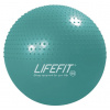 Gymnastický masážna lopticka LIFEFIT MASSAGE BALL 55 cm, tyrkysový