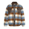 Firetrap Women Wool Coat Brown Check 8 (36)