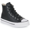 Converse Členkové tenisky Chuck Taylor All Star Eva Lift Leather Foundation Hi Čierna