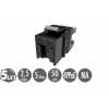 Rýchlozarezávacie keystone Solarix CAT6 UTP SXKJ-6-UTP-BK-NA Component Level a 4PPoE certifikácia (25286803)