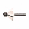 Makita fazetová fréza s ložiskom (na hrany) S12/8/6 Variant: 44.5 x 22.6 x 68.6mm. S=12mm. 45° D-48717