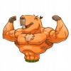 CUKROVÁ TLAČ jedlý obrázok na tortu Cukrová hmota Kapybara Capybara #11 + MENO