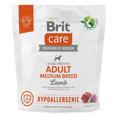 Brit Care Dog Hypoallergenic Adult Medium Breed 1 kg